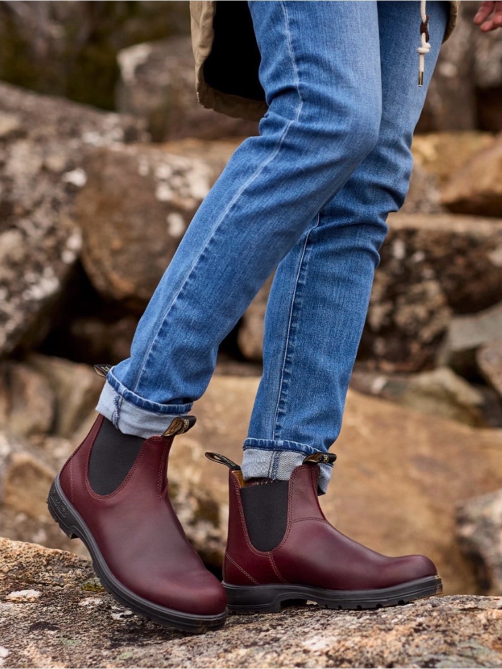 NEW! Blundstone Classic Auburn Red Size 8.5 Women